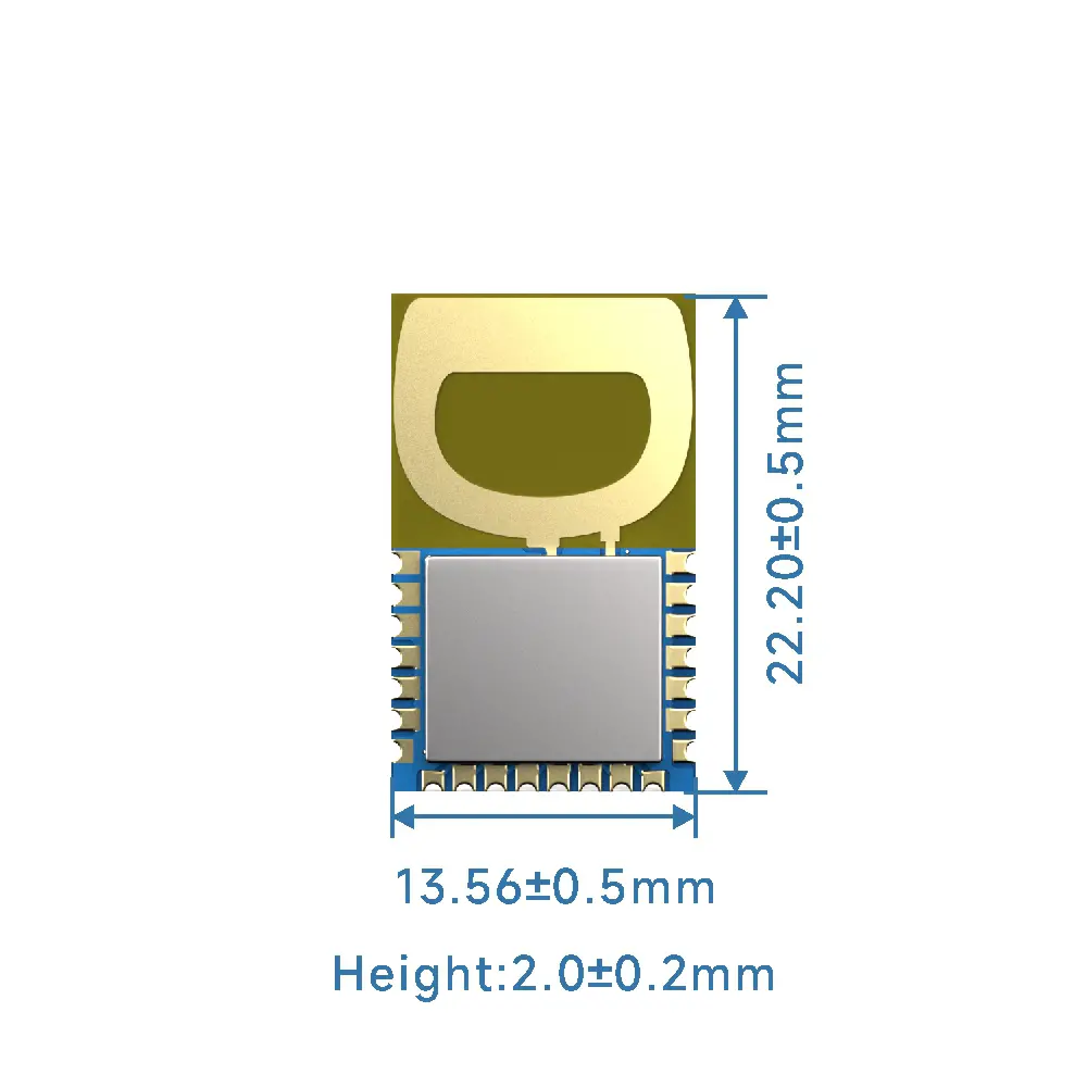 UWB3000F00: Transceptor de alcance bidirecional de baixa potência para posicionamento e alcance precisos