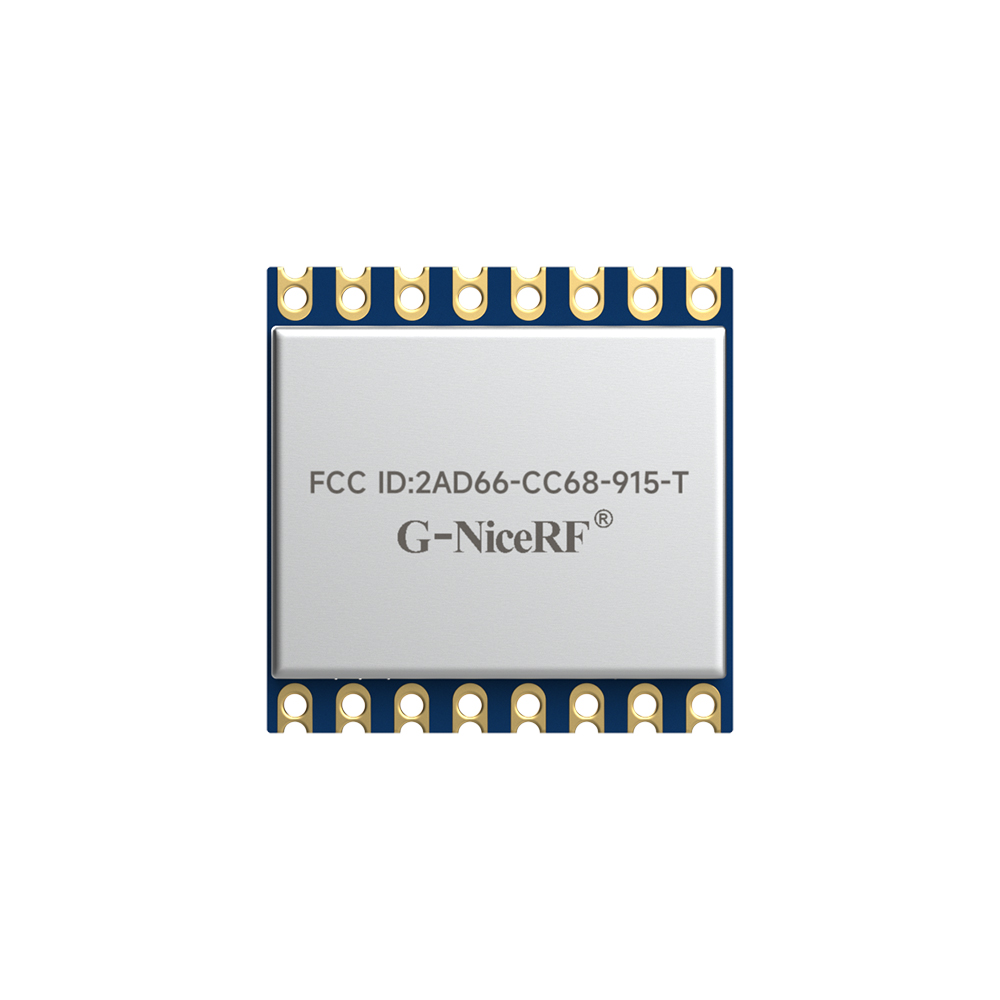 LoRa-CC68-915-T: Módulo transceptor sem fio LLCC68 LoRa certificado pela FCC ID com TCXO para comunicação estável e proteção ESD