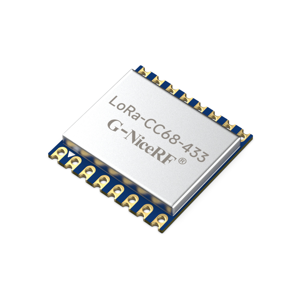 LoRa-CC68: Módulo 433/470/490 MHz baseado em LLCC68 com porta SPI