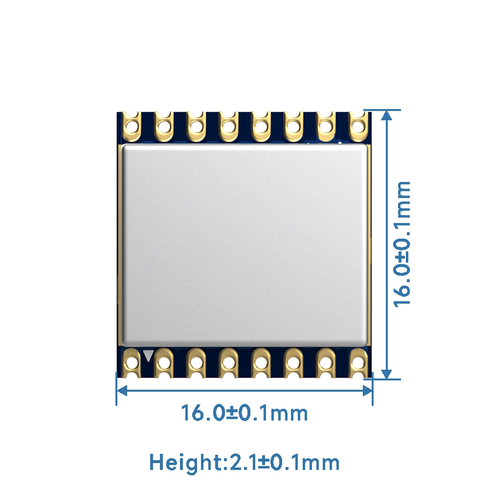 LoRa1278-C1: Módulo SX1278 LoRa de 433/490 MHz com módulo frontal SPI e proteção ESD