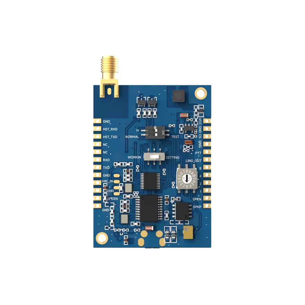 DMR828S: Módulo Walkie Talkie DMR Nível II de 2 W com AMBE++