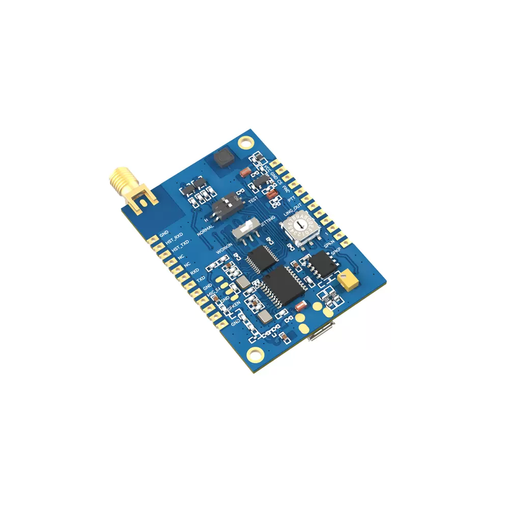 DMR828S: Módulo Walkie Talkie DMR Nível II de 2 W com AMBE++