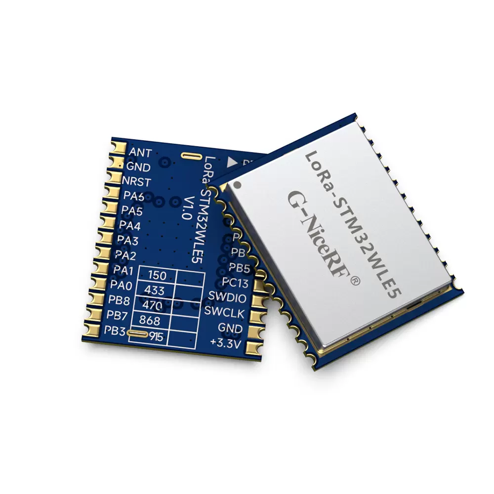 LoRa-STM32WLE5: Módulo sem fio SOC com núcleo ARM Cortex-M4 integrado de tamanho ultrapequeno