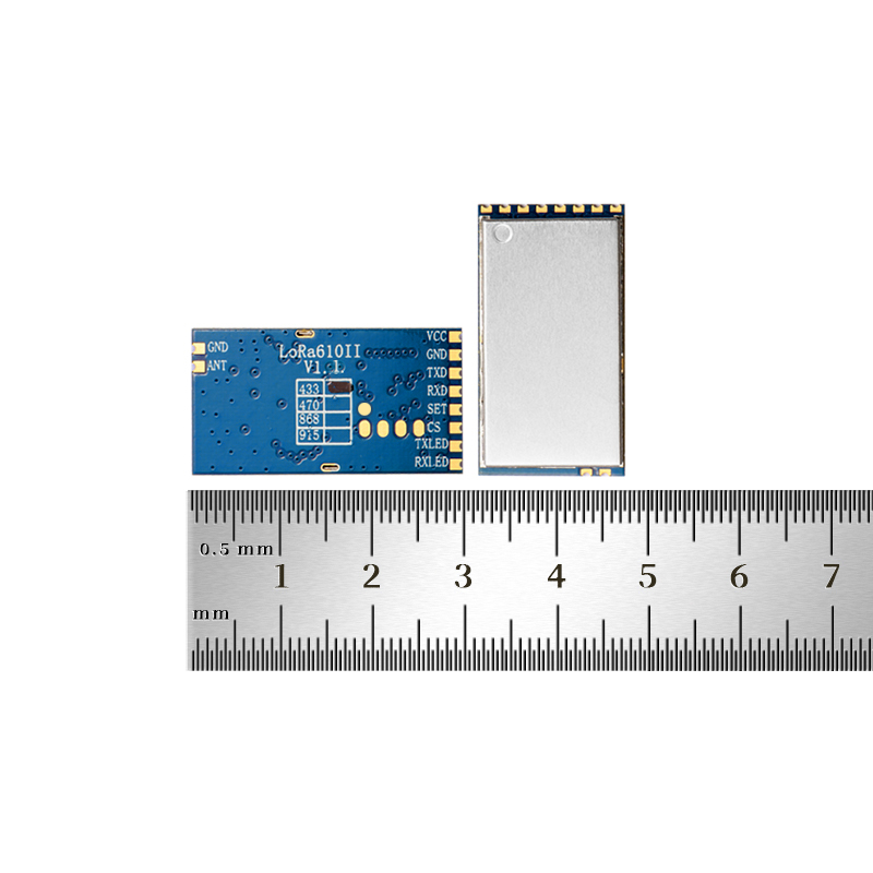 LoRa610II: Módulo LoRa de baixo consumo de energia de 160mW com capacidade de rede mesh e proteção ESD