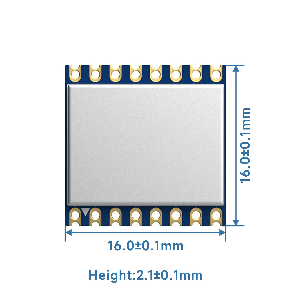 LoRa1268: Módulo sem fio SX1268 160mW com proteção ESD