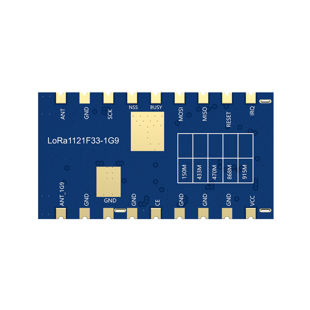Módulo de comunicação sem fio de alta potência LoRa1121F33-1G9