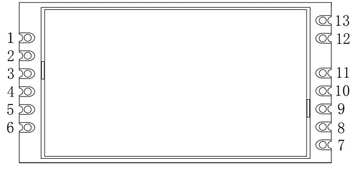 Definição de pinos do módulo de duplicação de sinal sem fio STX888 Definição de pinos do módulo de duplicação de sinal sem fio STX888