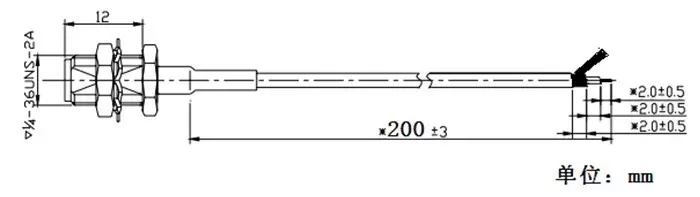 Cabo de conexão RF de interface SMA SW433-SMA20 TAMANHO Cabo de conexão RF de interface SMA SW433-SMA20 TAMANHO
