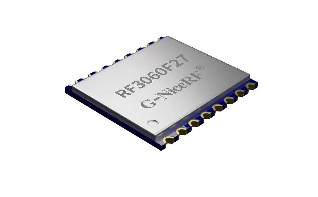 RF3060F27: módulo transceptor sem fio de 500 mW
