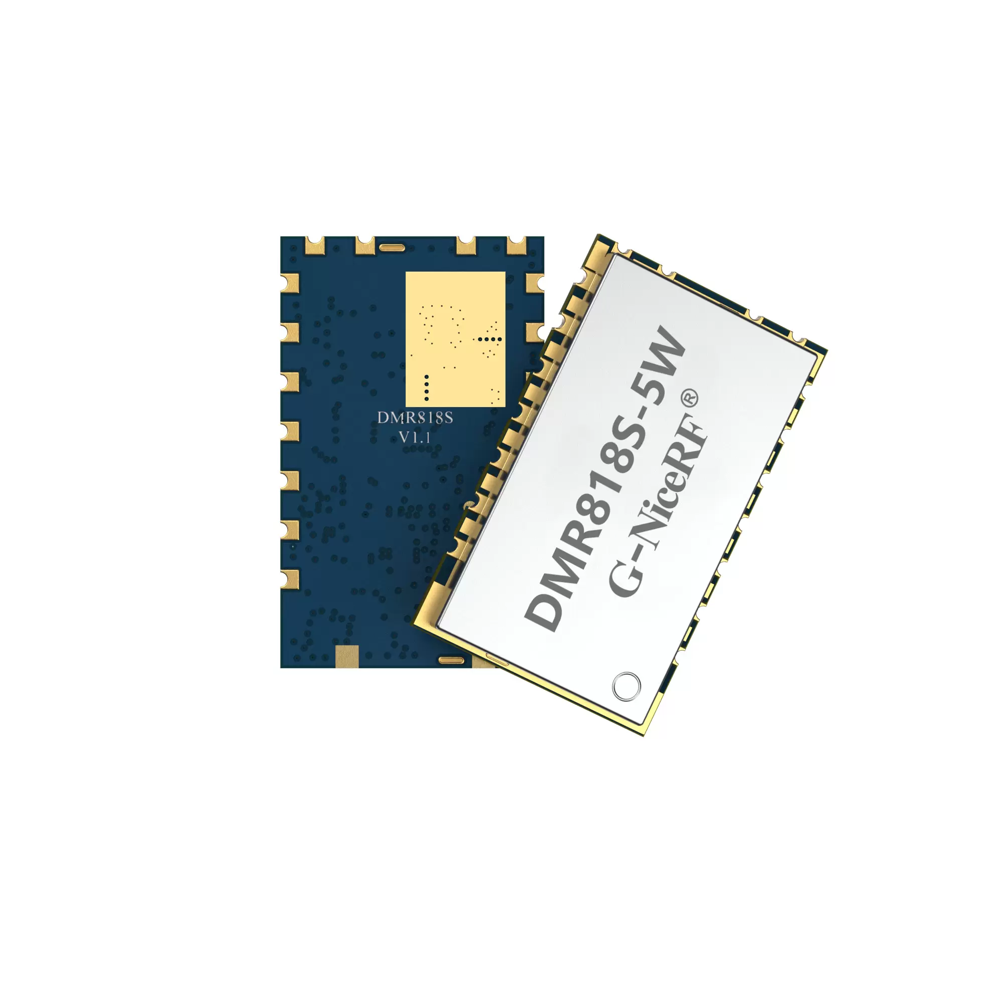 DMR818S-5W: Módulo Walkie Talkie DMR 0,5 PPM TCXO 5 W