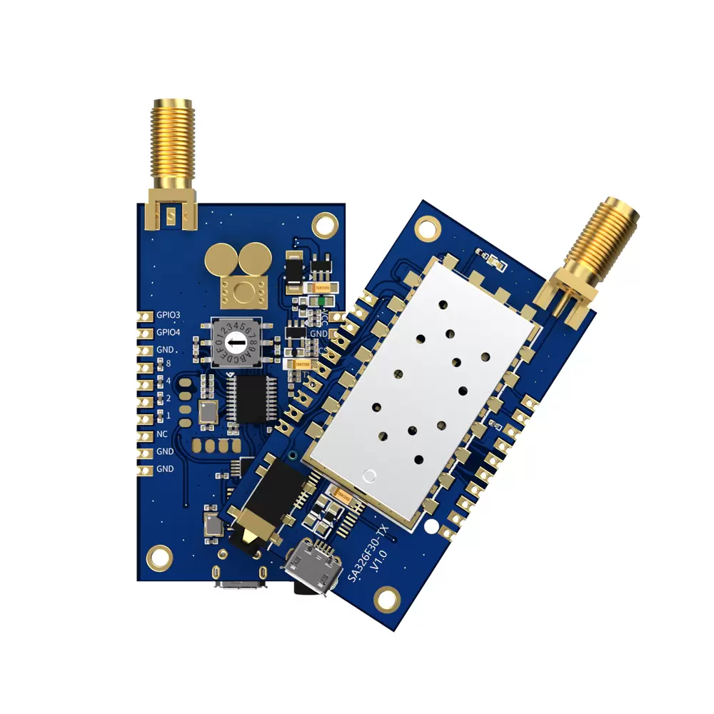 SA326F30: Módulo de áudio sem fio de baixa latência e taxa de amostragem de 48K