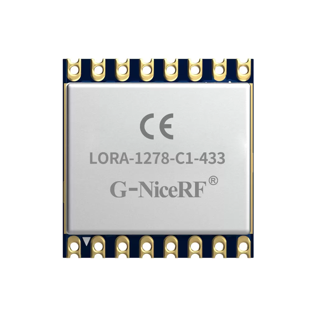 LoRa1278-C1: Módulo LoRa SX1278 de 433/470 MHz com módulo frontal SPI e proteção ESD