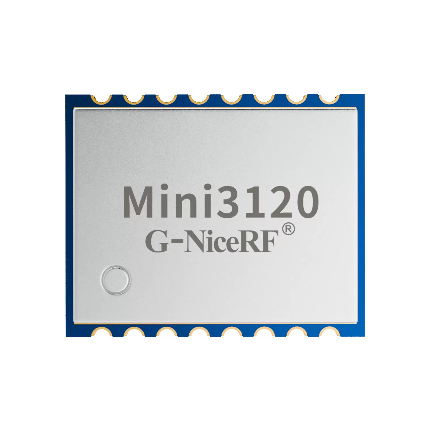 Mini3120: módulo transceptor sem fio de 100 mW Tamanho ultracompacto