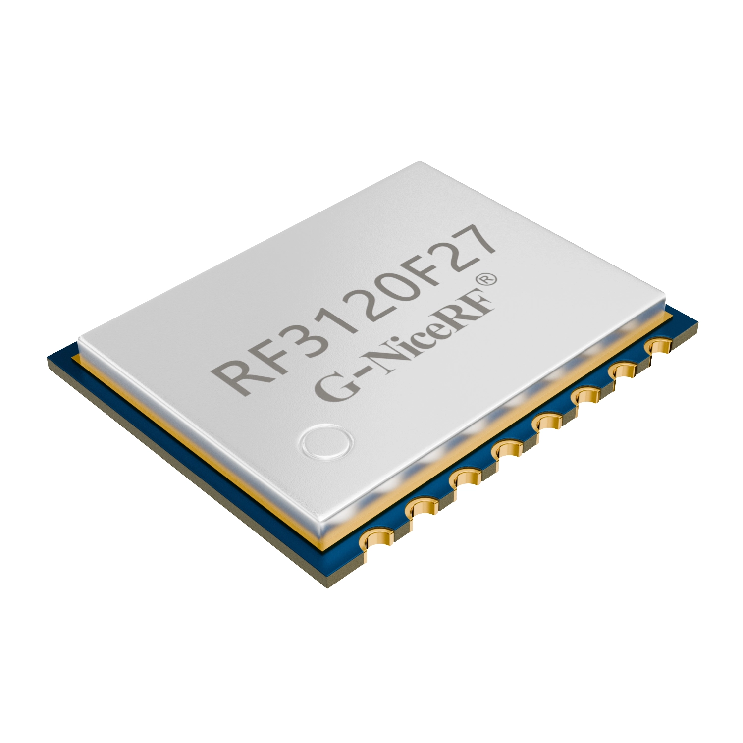 RF3120F27: Módulo transceptor sem fio de 800 mW, oscilador de cristal TCXO de 0,5 ppm