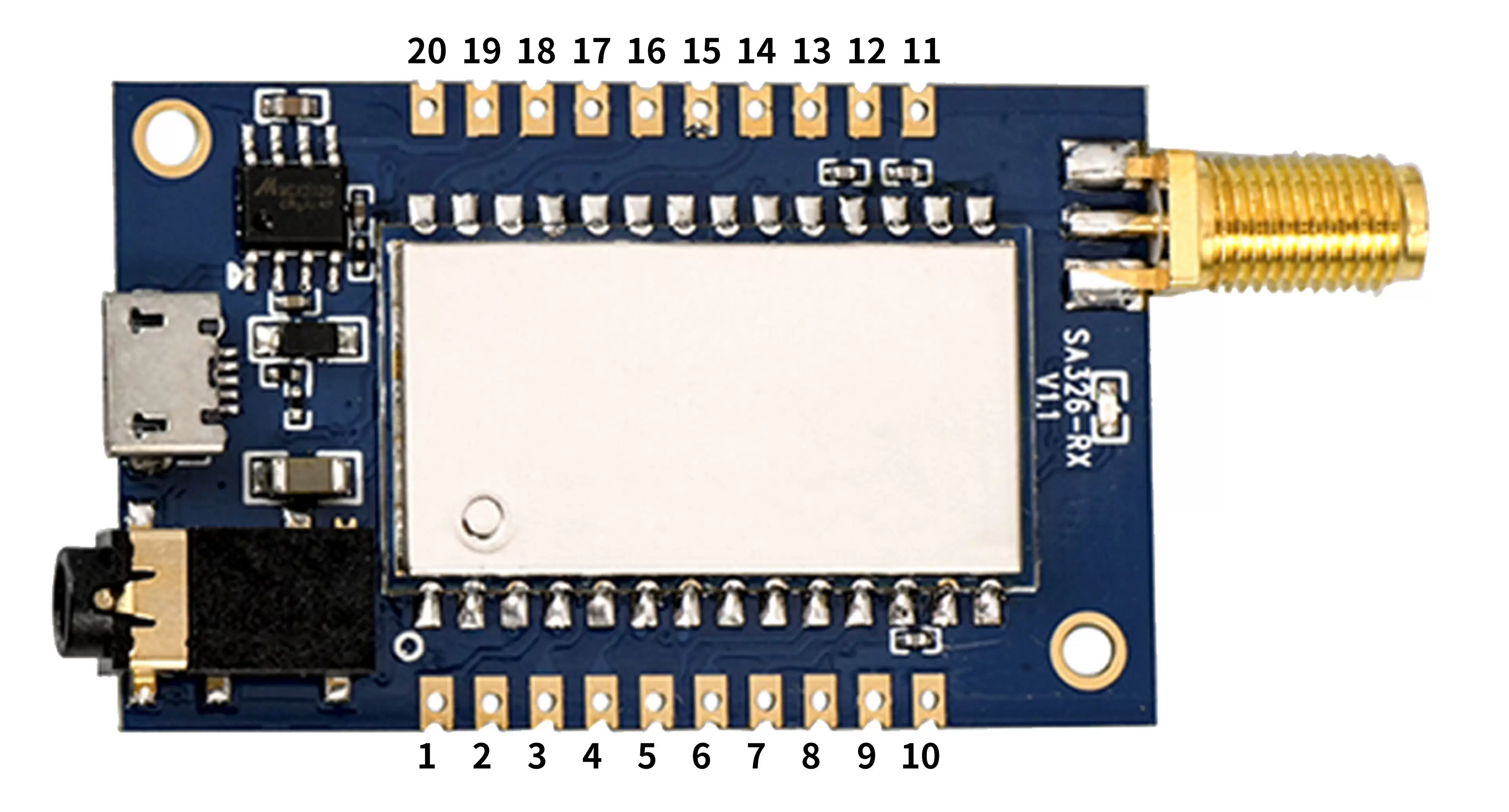 Módulo de áudio sem fio