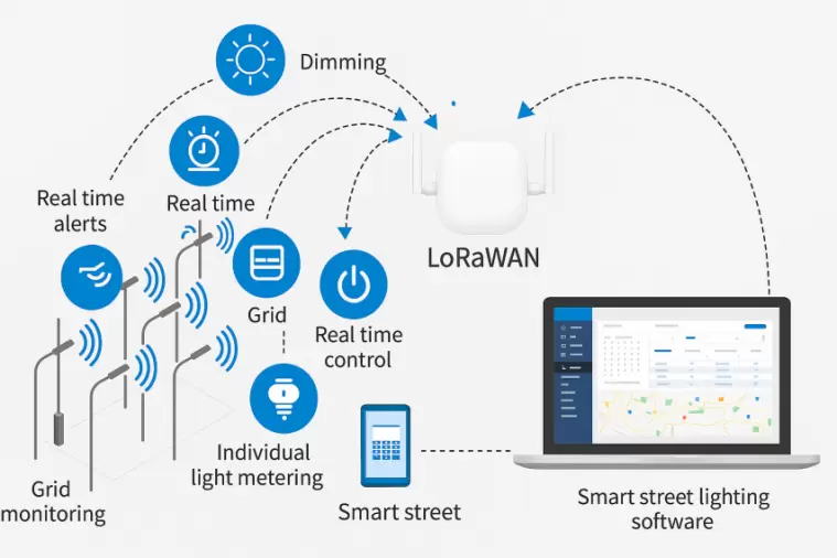 Entendendo a arquitetura da rede LoRaWAN: o papel fundamental do gateway LoRaWAN1302