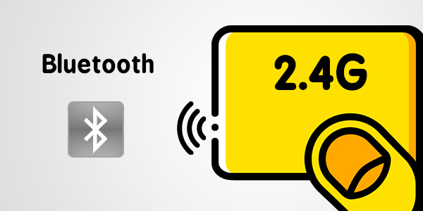 O módulo RF de 2,4 GHz e o módulo Bluetooth interferirão um no outro?