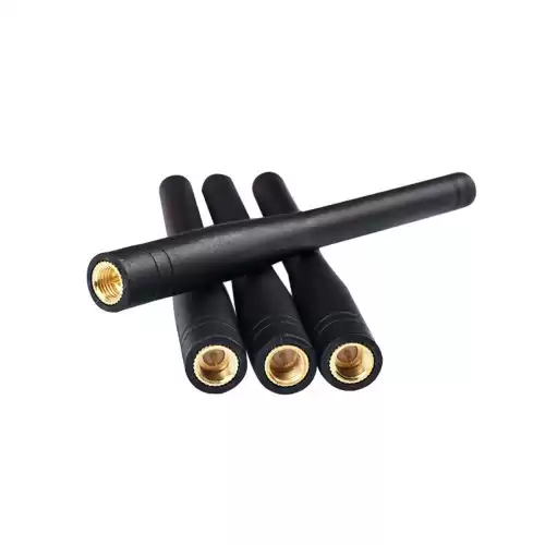 SW450-ZT100DN: Antena de haste reta niquelada UHF de 450 MHz