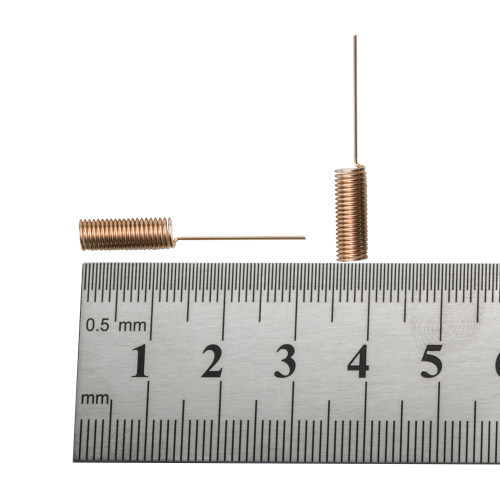 SW490-TH14: Antena de mola de cobre UHF de 490 MHz