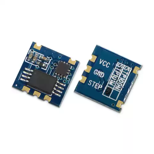 STP101M: M&oacute;dulo de ped&ocirc;metro 3D com sa&iacute;da de pulso para aplica&ccedil;&atilde;o no pulso