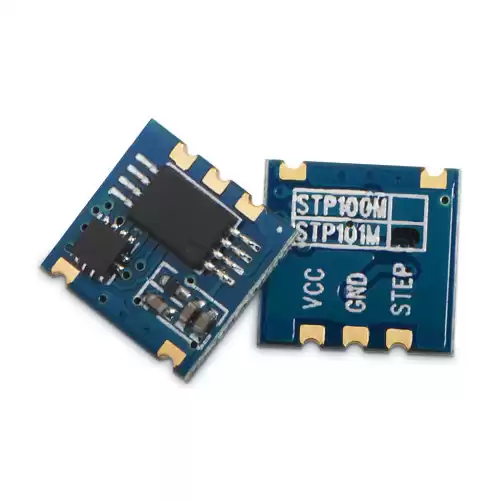 STP101M: M&oacute;dulo de ped&ocirc;metro 3D com sa&iacute;da de pulso para aplica&ccedil;&atilde;o no pulso