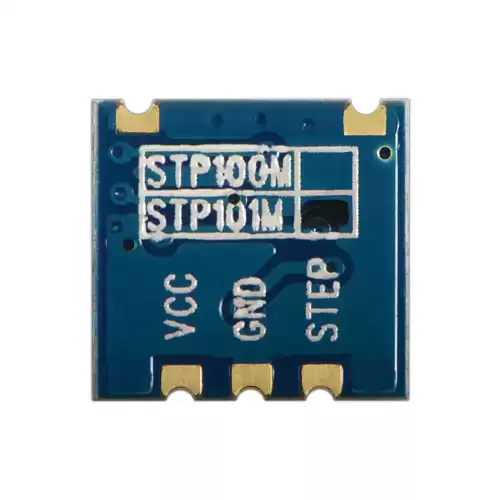 STP101M: M&oacute;dulo de ped&ocirc;metro 3D com sa&iacute;da de pulso para aplica&ccedil;&atilde;o no pulso