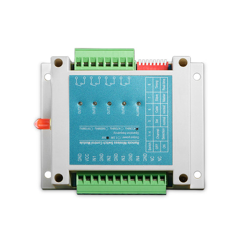 SK509: Módulo de interruptor sem fio industrial de 5W de 4 canais com função de emparelhamento e proteção ESD