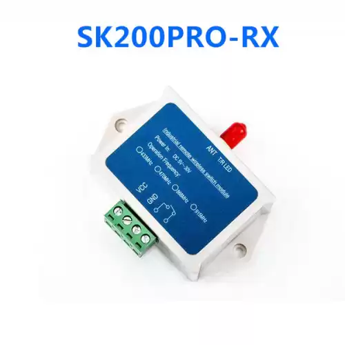 SK200Pro: M&oacute;dulo de comuta&ccedil;&atilde;o sem fio LoRa de 1 canal de 100 mW com capacidade de malha