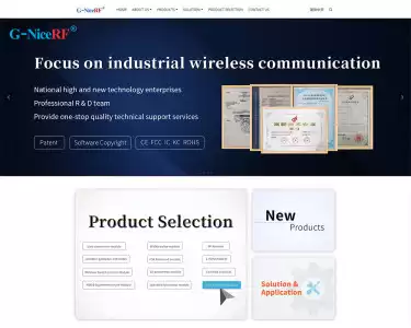 NiceRF Novo site oficial está online