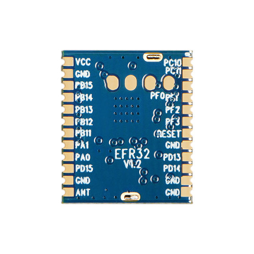 EFR32: Módulo transceptor SOC com braço Cortex 4 e DSSS de alta sensibilidade