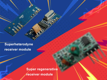 Módulo receptor super-heteródino PK módulo receptor super regenerativo