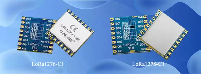 Módulo SX1278 e módulo SX1276