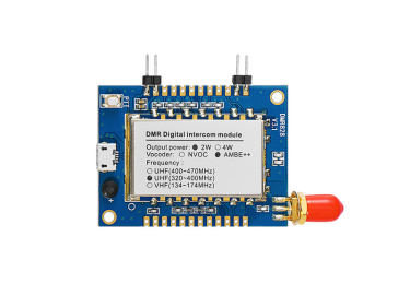 Como definir os três modos de chamada do módulo walkie talkie DMR828