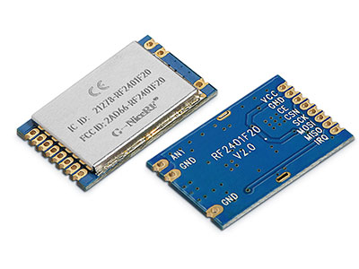 Módulo transceptor sem fio de 2,4 GHz RF2401F20