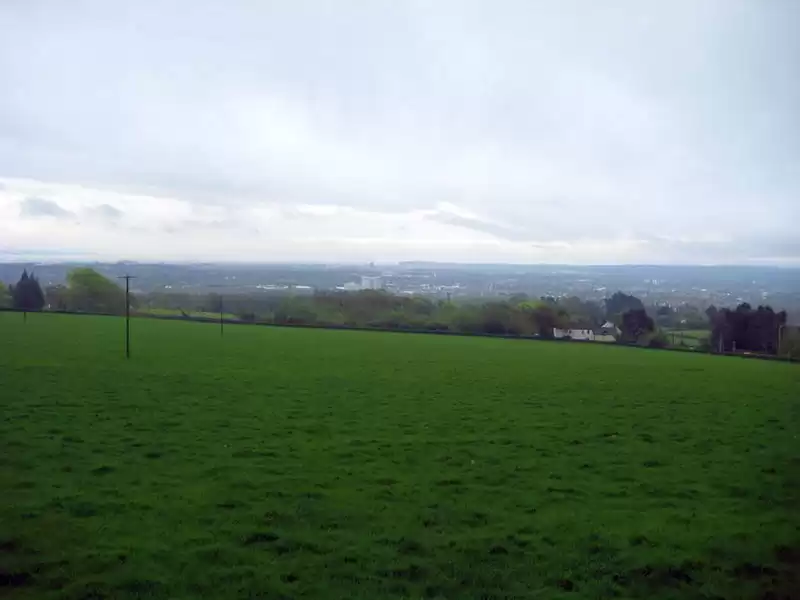 Ambiente de teste: a localização do cume na zona norte da cidade