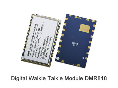 Módulo walkie-talkie digital DMR818