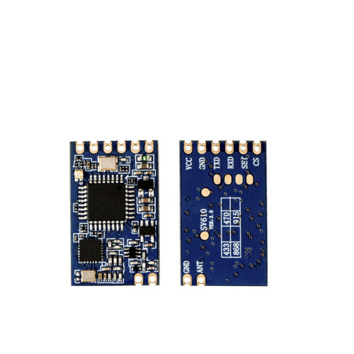 SV610: Transmissor RF de porta industrial TTL de 100mW e módulo receptor com proteção ESD incorporada