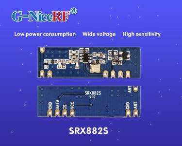 O módulo receptor super-heteródino Micropower SRX882S foi lançado recentemente