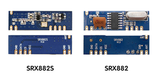 módulo receptor super-heteródino SRX882S e SRX882