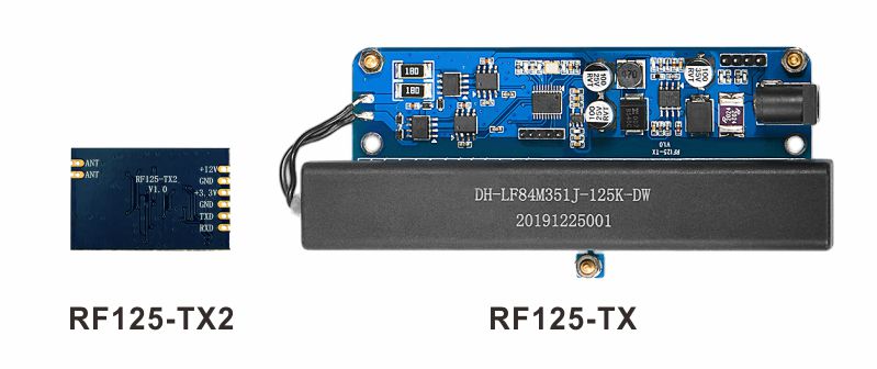 Módulo transmissor 125KHz RF125-TX2 e RF125-TX