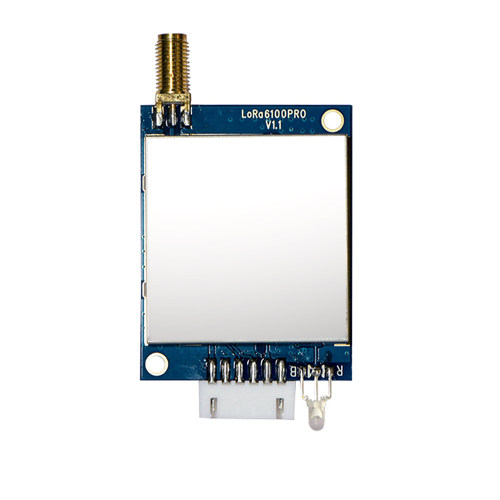 LoRa6100Pro: Módulo LoRa de longo alcance de 1 W com rede de malha de criptografia Uart AES e proteção ESD