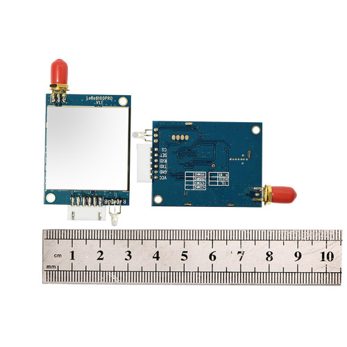 LoRa6100Pro: Módulo LoRa de longo alcance de 1 W com rede de malha de criptografia Uart AES e proteção ESD