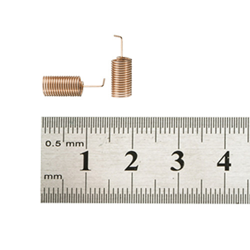 SW490-TH10: Antena de mola de cobre UHF de 490 MHz