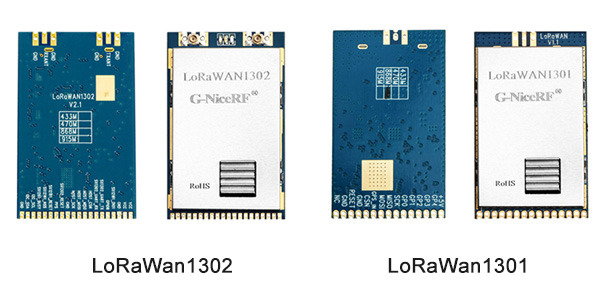 Módulo de gateway LoRaWAN LoRaWAN1302 e LoRaWAN1301