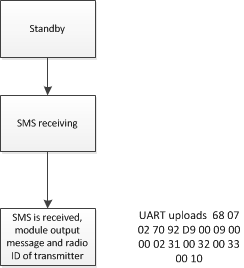 SMS do Módulo DMR Walkie Talkie DMR818S