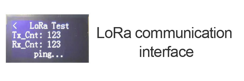 Interface de comunicação LoRa