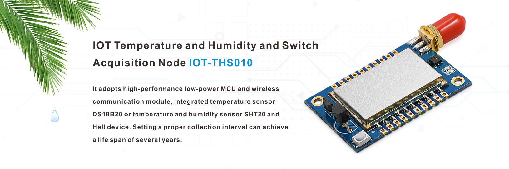 Monitoramento de sensor de temperatura e umidade IOT