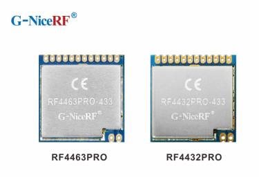 Diferença entre o módulo RF RF4463Pro e RF4432Pro