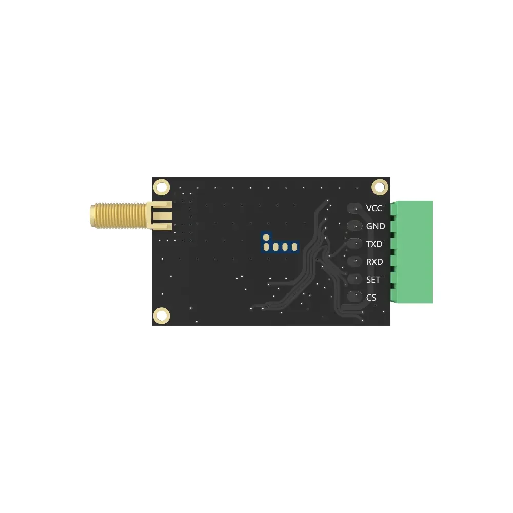 LoRa611II: Ampla tensão e alta taxa: Módulo Uart LoRa industrial de 160mW com proteção ESD