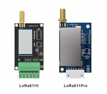 A diferença entre os módulos de transmissão de dados LoRa611II e LoRa611Pro